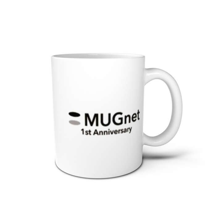 MUGnet 1周年記念マグカップ